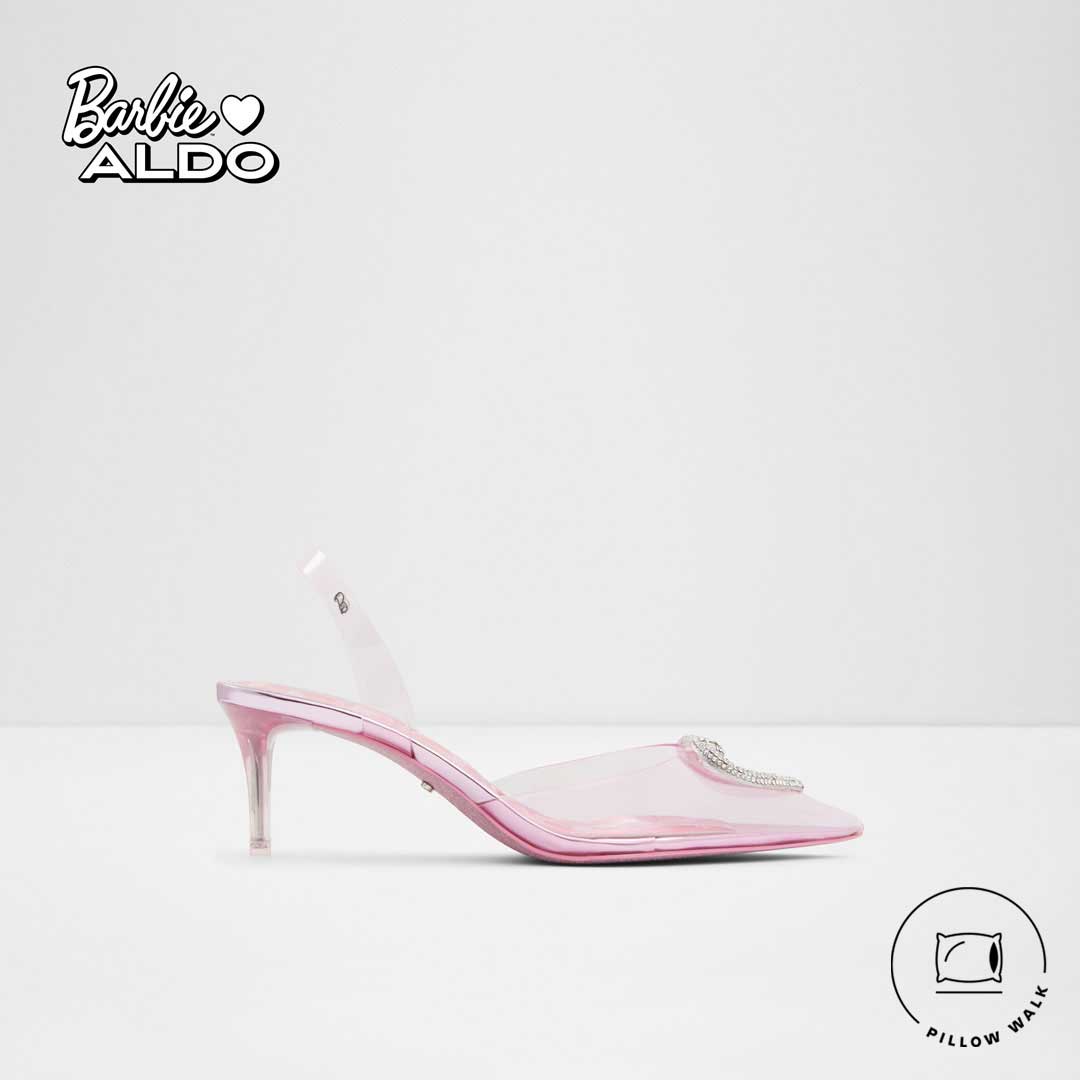 Aldo pink sandals sales
